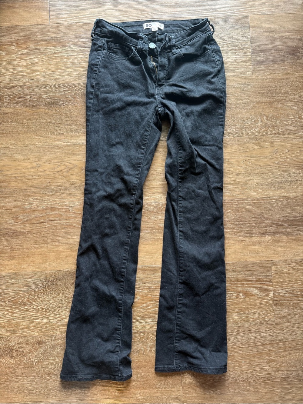 SO Black Bootcut Jeans - Classic Five-Pocket Style